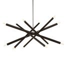 Online Designer Combined Living/Dining Viper Chandelier - Oil Rubbed Bronze