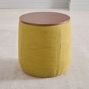 Online Designer Kitchen Upholstered Storage Base Ottoman - Small