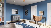 Online Designer Bedroom 3D Model