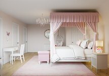 Online Designer Bedroom 3D Model