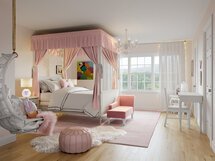 Online Designer Bedroom 3D Model