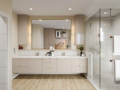 Contemporary Large Vanity Design