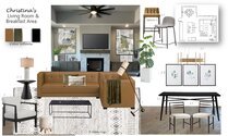 Eclectic Bedroom and Living/Dining Room Renovation Wanda P. Moodboard 1 thumb