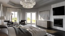 Online Designer Bedroom 3D Model