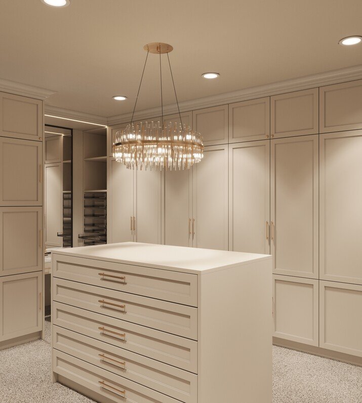 Harmonious Master Bathroom & Closet Remodel Rendering thumb