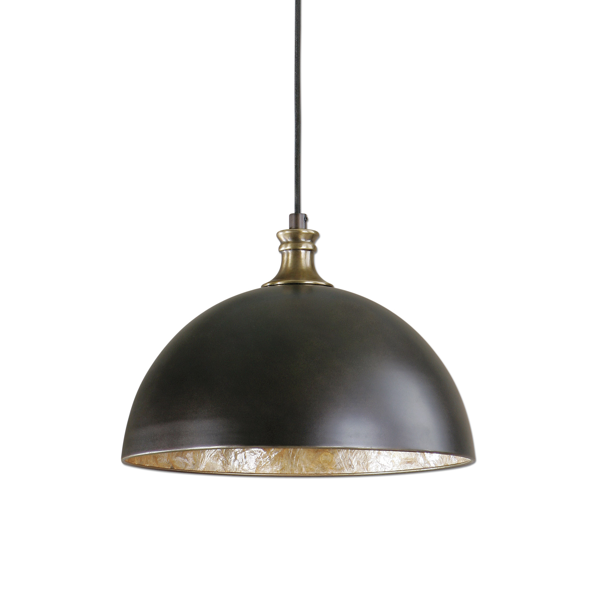 Online Designer Kitchen Placuna 1 Light Bronze Pendant