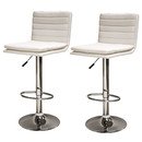 Online Designer Living Room Adjustable Height Swivel Bar Stool  - Set of 2