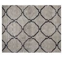 Online Designer Living Room TONAL TILE TUFTED RUG - EBONY