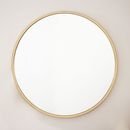 Online Designer Bedroom Metal Framed Oversized Round Mirror