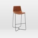 Online Designer Kitchen Slope Leather Bar + Counter Stools