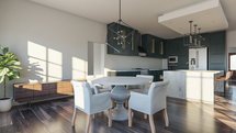 Online Designer Kitchen 3D Model