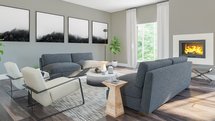 Online Designer Living Room 3D Model