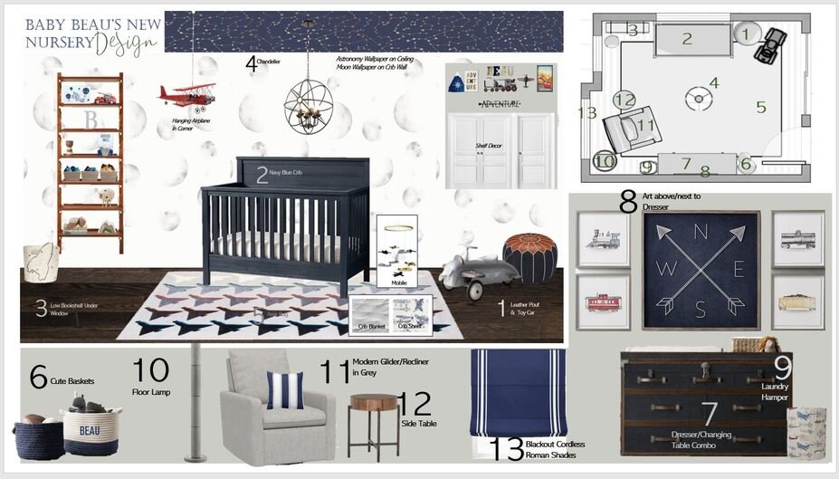 Online Designer Nursery Interior Design Ideas