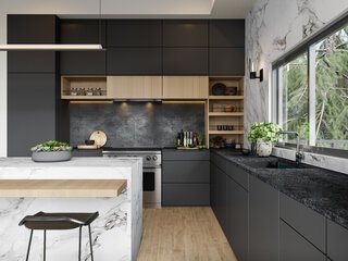 Transitional Lux Kitchen  Interior Design