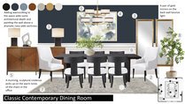 Transitional Stylish Dining Room Drew F. Moodboard 2 thumb